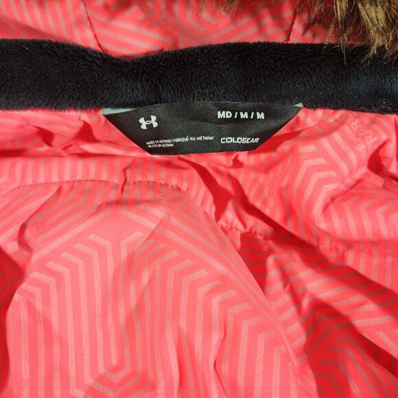 Under Armour STORM COLDGEAR Fur Hood Lined Ski Snowboard Jacket Women's M - Picture 5 of 16